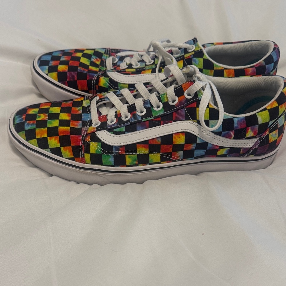 Vans Multicolor Checkered Kids Sneakers